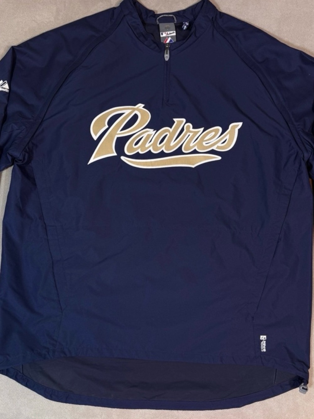 San Diego Padres Half-Zip Pullover Convertible Jacket XXL